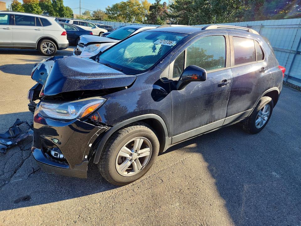 71213706 :رقم المزاد ، KL7CJPSM3MB364827 vin ، 2021 Chevrolet Trax مزاد بيع