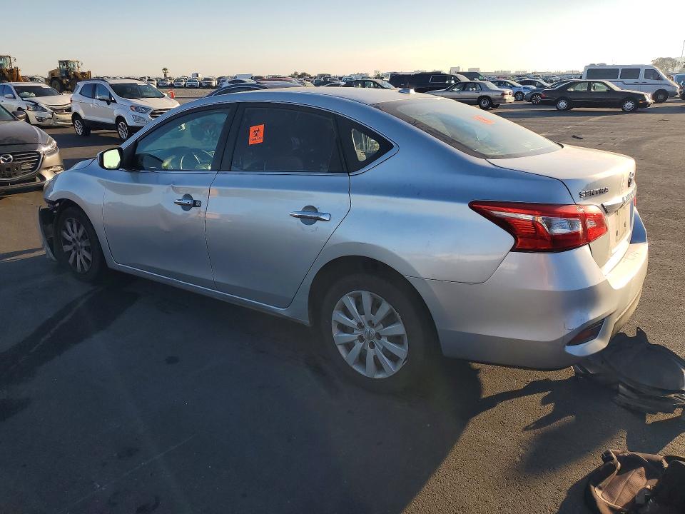 2017 Nissan Sentra მანქანა იყიდება აუქციონზე, vin: 3N1AB7AP0HY348548, აუქციონის ნომერი: 71470486