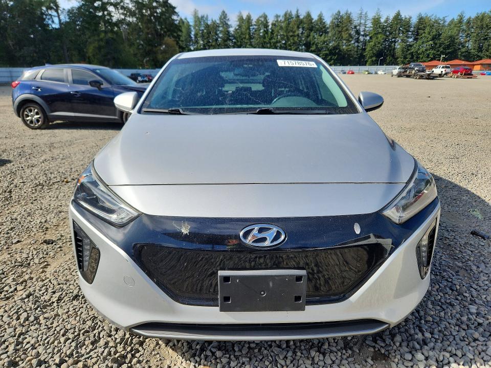 2019 Hyundai Ioniq Electric მანქანა იყიდება აუქციონზე, vin: KMHC75LH2KU047139, აუქციონის ნომერი: 71578576