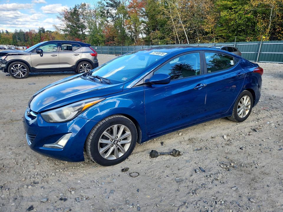 72740876 :رقم المزاد ، KMHDH4AE9FU248191 vin ، 2015 Hyundai Elantra مزاد بيع