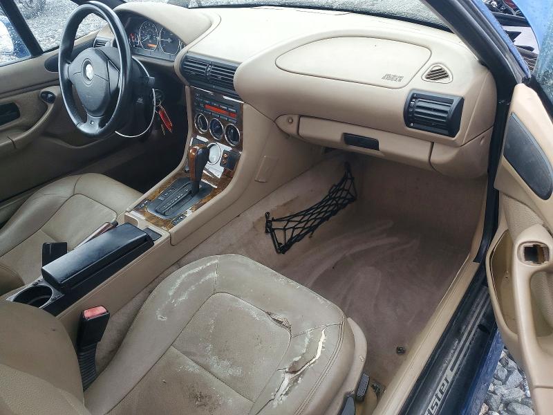 71972066 :رقم المزاد ، 4USCH334XYLF70830 vin ، 2000 Bmw Z3 مزاد بيع
