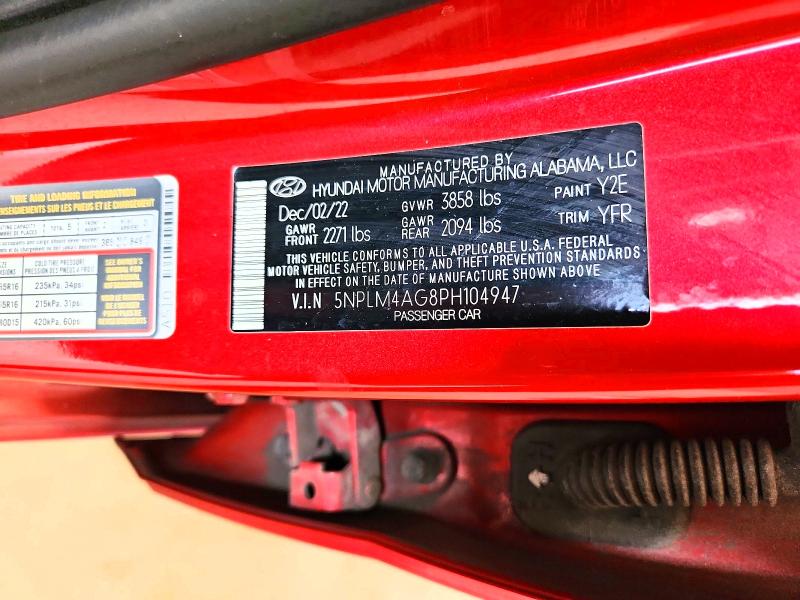 Продаж на аукціоні авто 2023 Hyundai Elantra, vin: 5NPLM4AG8PH104947, номер лоту: 71246196