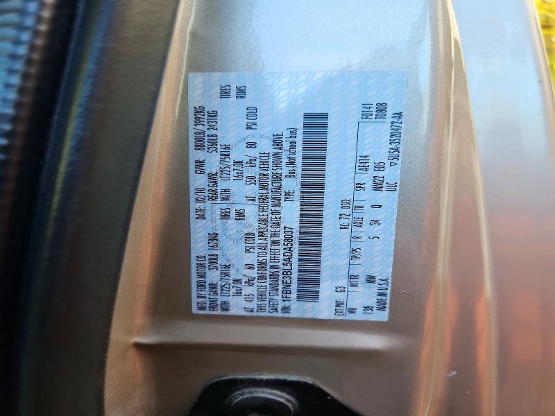 Продаж на аукціоні авто 2010 Ford Econoline, vin: 1FBNE3BL5ADA58037, номер лоту: 71438306