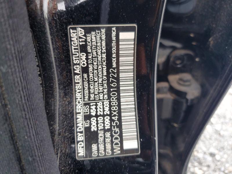 Продажа на аукционе авто 2008 Mercedes-benz C, vin: WDDGF54X88R016722, номер лота: 71744086