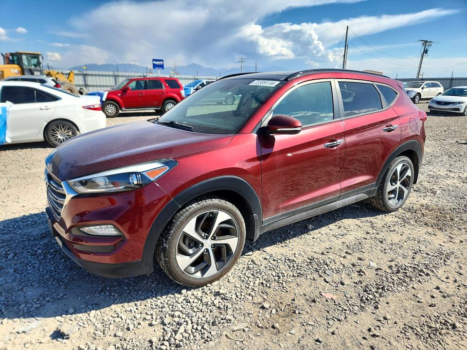 2016 Hyundai Tucson მანქანა იყიდება აუქციონზე, vin: KM8J3CA28GU178878, აუქციონის ნომერი: 72309116