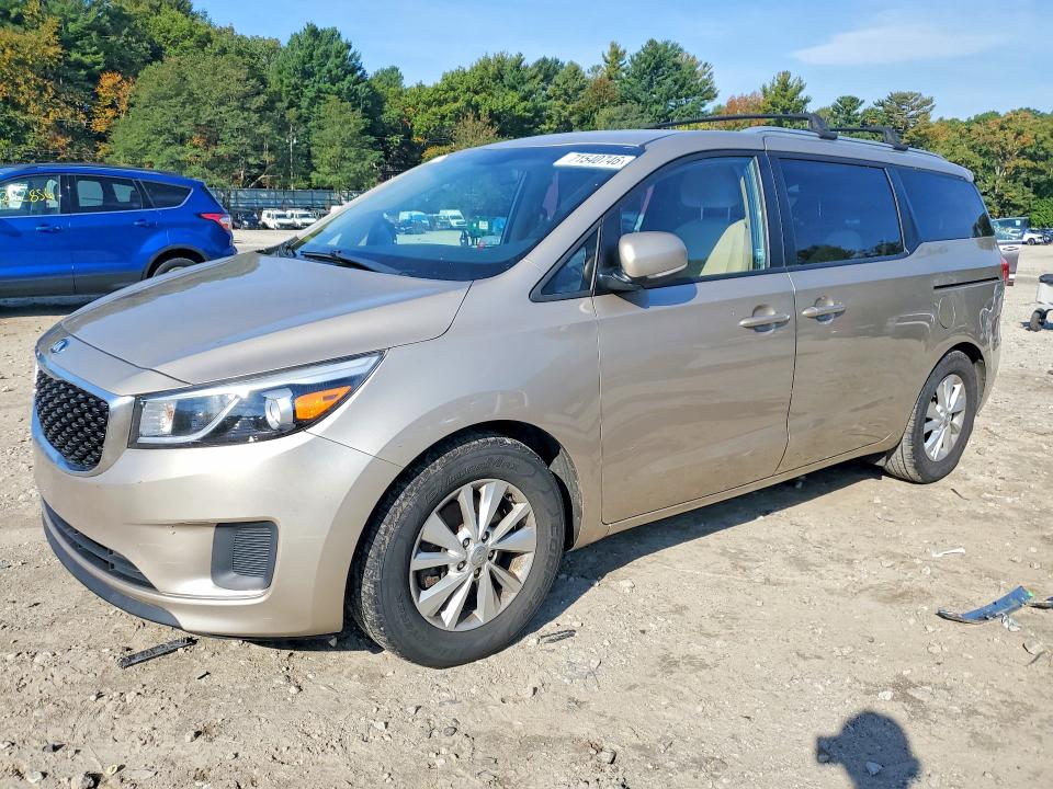 Aukcja sprzedaży 2016 Kia Sedona, vin: KNDMB5C17G6204086, numer aukcji: 71540746