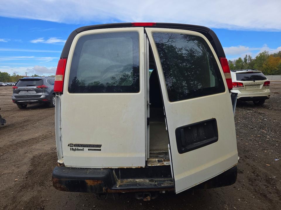 Aukcja sprzedaży 2014 Chevrolet Express G2500, vin: 1GCWGGFA5E1107190, numer aukcji: 71553436