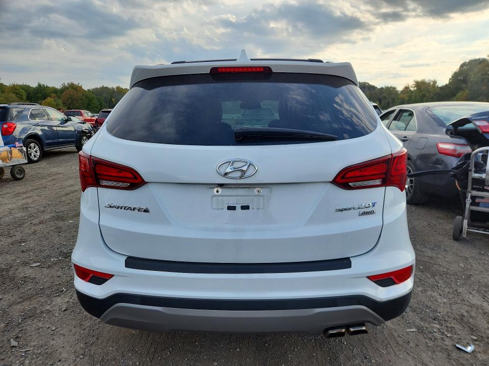 71488036 :رقم المزاد ، 5XYZUDLA7HG501187 vin ، 2017 Hyundai Santa Fe Sport مزاد بيع