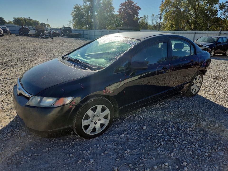 70680366 :رقم المزاد ، 2HGFA16548H303243 vin ، 2008 Honda Civic مزاد بيع