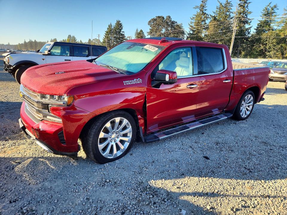 72625256 :رقم المزاد ، 1GCUYHEL9LZ285177 vin ، 2020 Chevrolet Silverado مزاد بيع