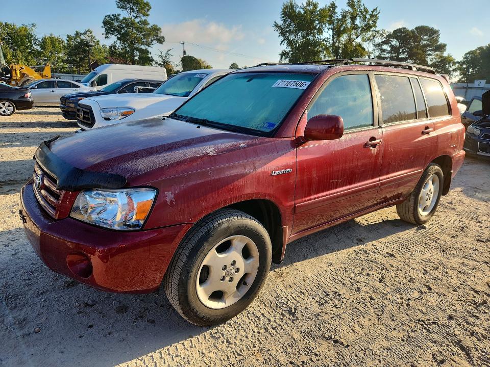 Aukcja sprzedaży 2006 Toyota Highlander, vin: JTEEP21A660151501, numer aukcji: 71167506