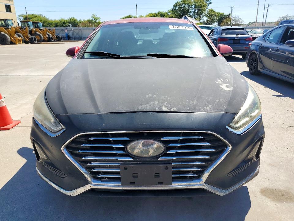 2018 Hyundai Sonata მანქანა იყიდება აუქციონზე, vin: 5NPE24AF5JH621510, აუქციონის ნომერი: 72351676