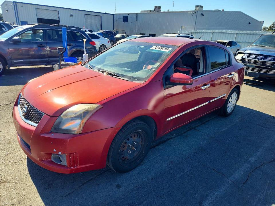 Продажа на аукционе авто 2010 Nissan Sentra, vin: 3N1AB6AP9AL610533, номер лота: 72449786