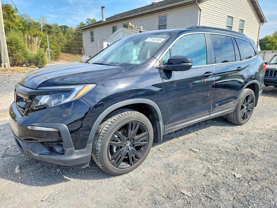 Продажа на аукционе авто 2021 Honda Pilot, vin: 5FNYF6H24MB082624, номер лота: 71143146