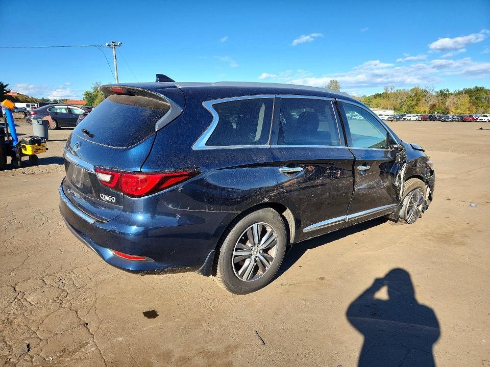71294966 :رقم المزاد ، 5N1DL0MM8LC545562 vin ، 2020 Infiniti Qx60 مزاد بيع