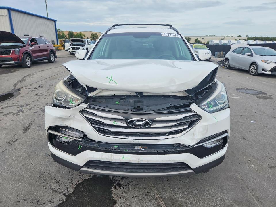 2018 Hyundai Santa Fe Sport მანქანა იყიდება აუქციონზე, vin: 5XYZU3LB2JG535014, აუქციონის ნომერი: 70827076