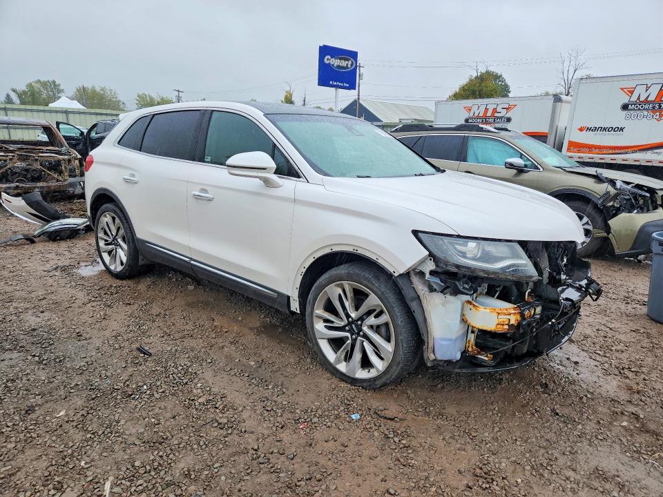 71247296 :رقم المزاد ، 2LMPJ8LP7HBL24785 vin ، 2017 Lincoln Mkx مزاد بيع