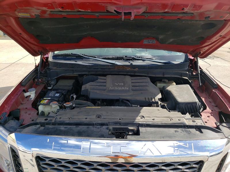 2018 Nissan Titan მანქანა იყიდება აუქციონზე, vin: 1N6AA1E60JN543886, აუქციონის ნომერი: 70874836