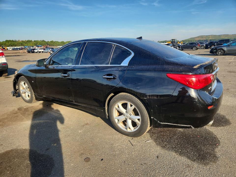 70913236 :رقم المزاد ، JN1BV7AR9FM410588 vin ، 2015 Infiniti Q50 مزاد بيع