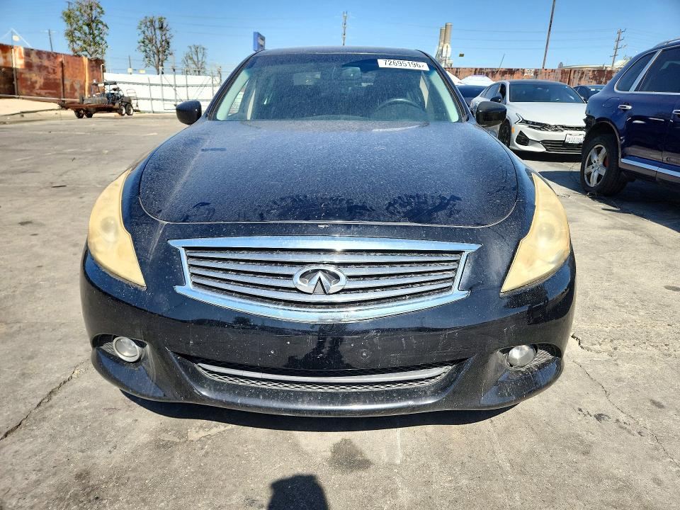 2011 Infiniti G25 Sedan მანქანა იყიდება აუქციონზე, vin: JN1DV6AP7BM604015, აუქციონის ნომერი: 72695196