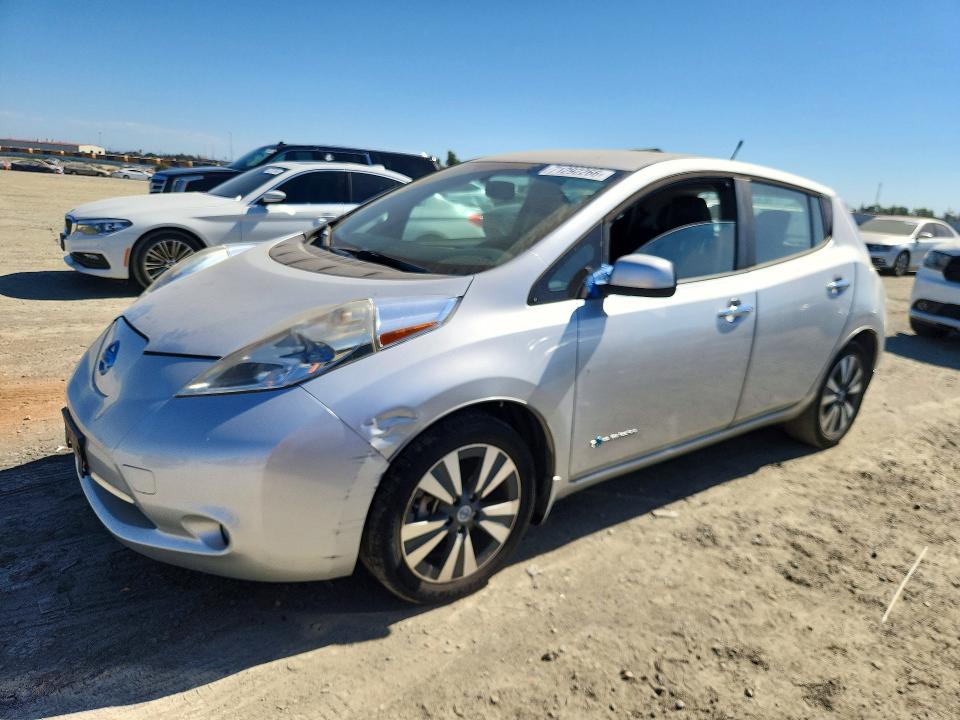 2013 Nissan Leaf მანქანა იყიდება აუქციონზე, vin: 1N4AZ0CP0DC404056, აუქციონის ნომერი: 71292266