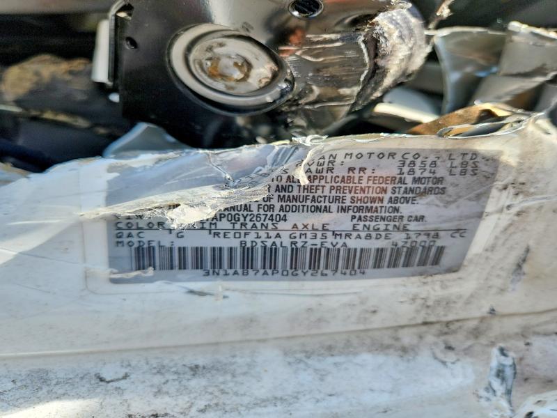 Aukcja sprzedaży 2016 Nissan Sentra, vin: 3N1AB7AP0GY267404, numer aukcji: 71225506