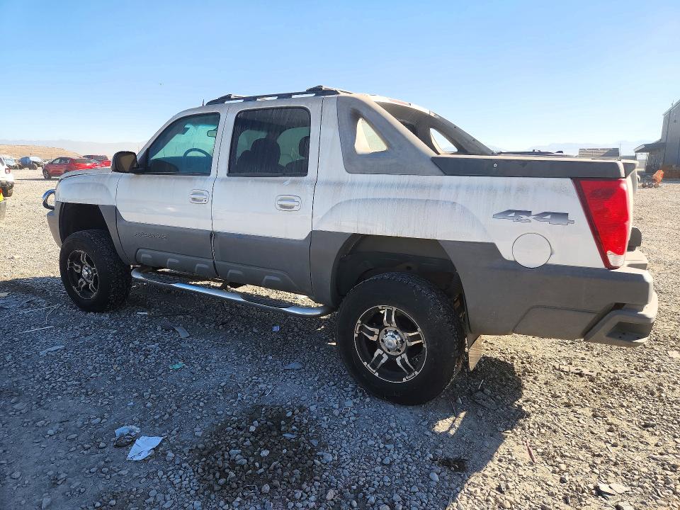 2002 Chevrolet Avalanche მანქანა იყიდება აუქციონზე, vin: 3GNEK13T92G356822, აუქციონის ნომერი: 71680476