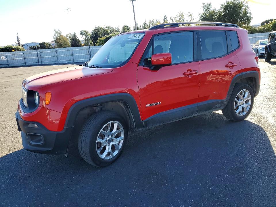 2015 Jeep Renegade მანქანა იყიდება აუქციონზე, vin: ZACCJBBT2FPB45475, აუქციონის ნომერი: 71768716