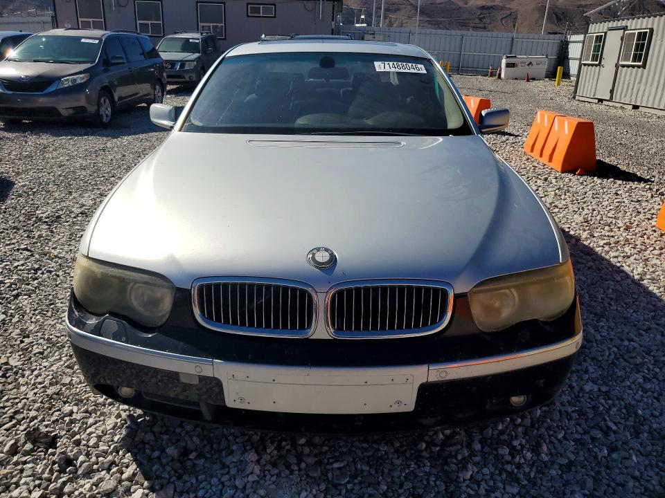 2003 Bmw 745 მანქანა იყიდება აუქციონზე, vin: WBAGN63483DR13567, აუქციონის ნომერი: 71488046