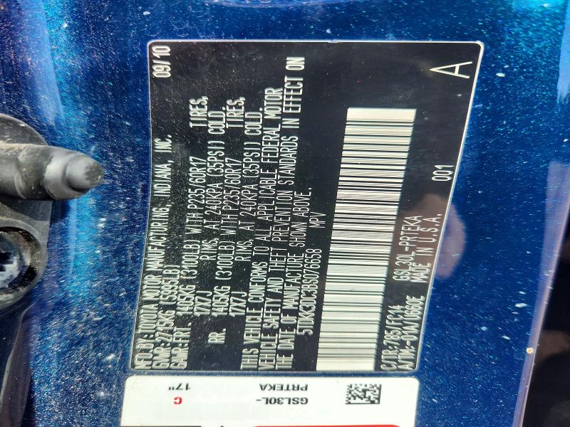 Aukcja sprzedaży 2011 Toyota Sienna, vin: 5TDKK3DC3BS076658, numer aukcji: 72047276