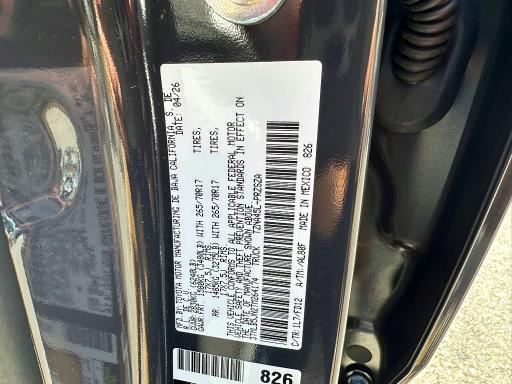 70370146 :رقم المزاد ، 3TMLB5JN2TM264174 vin ، 2026 Toyota Tacoma مزاد بيع