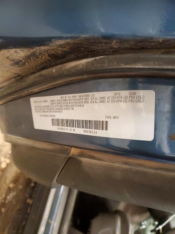 2006 Subaru B9 Tribeca მანქანა იყიდება აუქციონზე, vin: 4S4WX85C164425490, აუქციონის ნომერი: 71149116