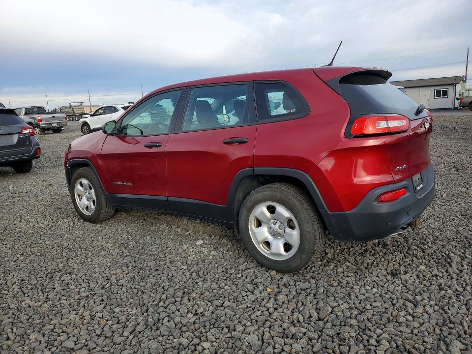 2016 Jeep Cherokee მანქანა იყიდება აუქციონზე, vin: 1C4PJMAS9GW337938, აუქციონის ნომერი: 73292366