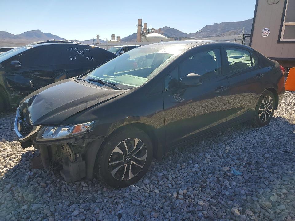 71272226 :رقم المزاد ، 19XFB2F94DE204125 vin ، 2013 Honda Civic مزاد بيع