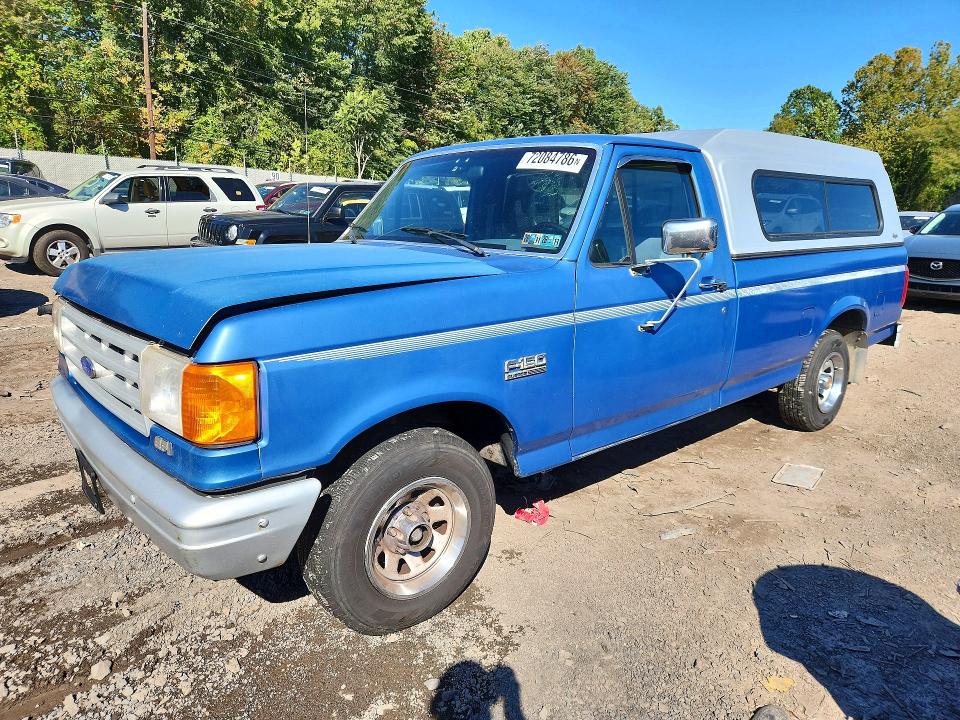 72084786 :رقم المزاد ، 1FTDF15Y5MNB06389 vin ، 1991 Ford F150 مزاد بيع