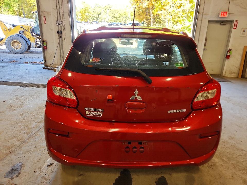 2018 Mitsubishi Mirage მანქანა იყიდება აუქციონზე, vin: ML32A3HJ9JH004106, აუქციონის ნომერი: 71481146