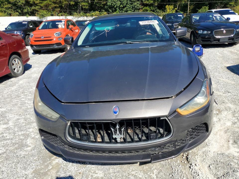 72230486 :رقم المزاد ، ZAM57XSA6F1130508 vin ، 2015 Maserati Ghibli مزاد بيع