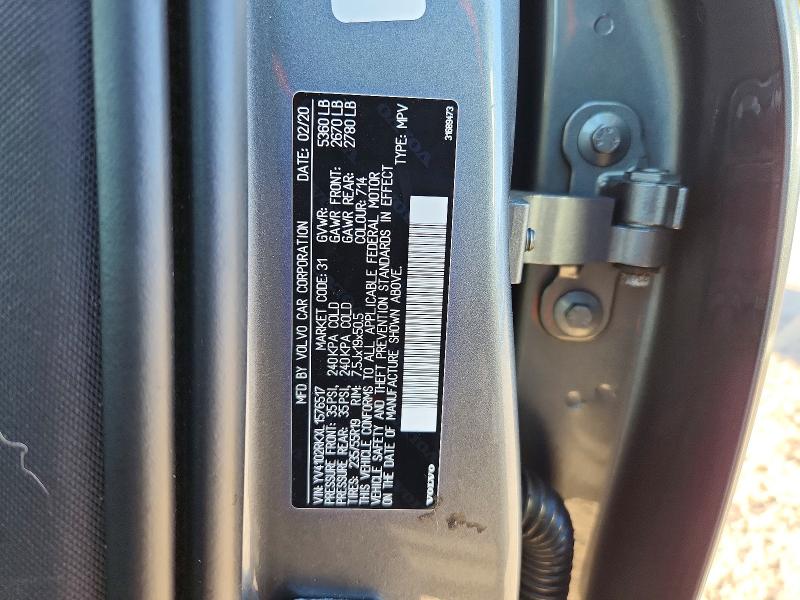 Продажа на аукционе авто 2020 Volvo Xc60, vin: YV4102RKXL1576517, номер лота: 71896636