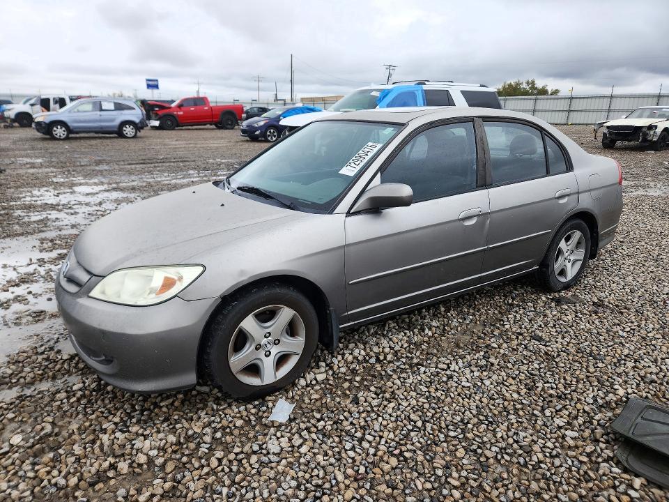 72990476 :رقم المزاد ، 2HGES25735H526581 vin ، 2005 Honda Civic مزاد بيع