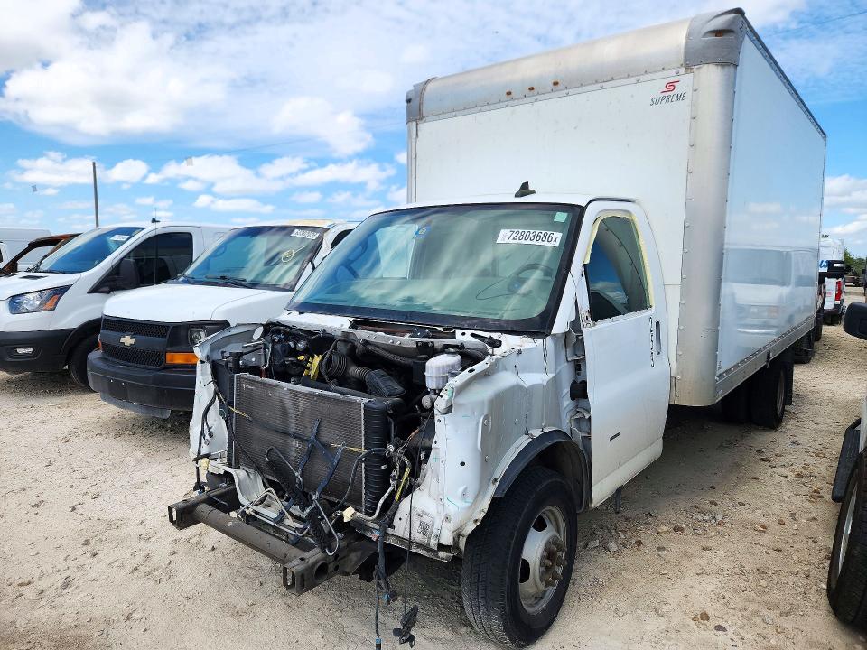 72803686 :رقم المزاد ، 1HA3GTCG6KN004686 vin ، 2019 Chevrolet Express G3500 مزاد بيع