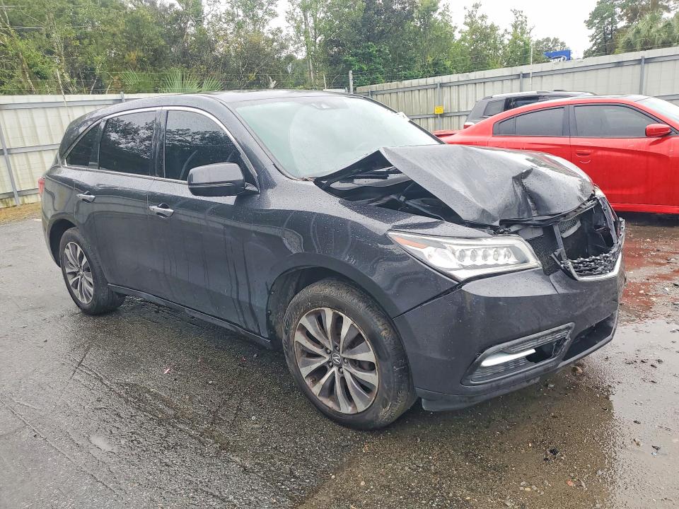 70875726 :رقم المزاد ، 5FRYD4H48GB040522 vin ، 2016 Acura Mdx مزاد بيع