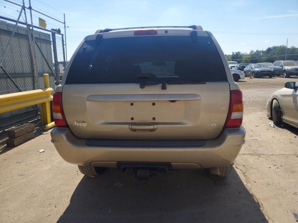 2001 Jeep Grand Cherokee მანქანა იყიდება აუქციონზე, vin: 1J4GX58N31C648627, აუქციონის ნომერი: 71461076