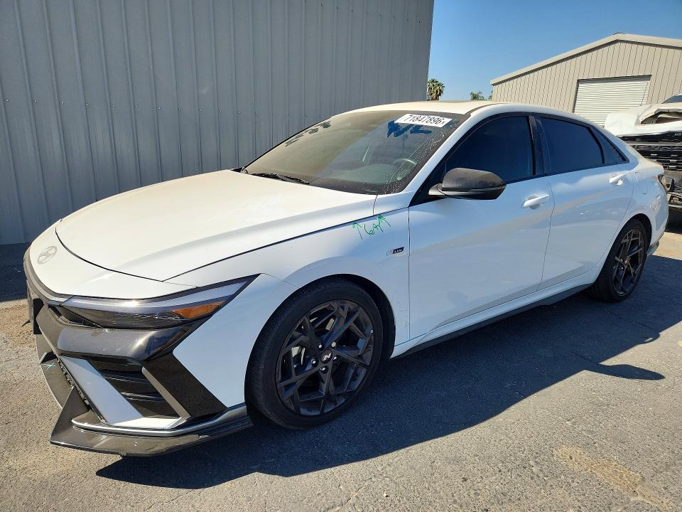 2025 Hyundai Elantra მანქანა იყიდება აუქციონზე, vin: KMHLR4DF1SU979611, აუქციონის ნომერი: 71847896