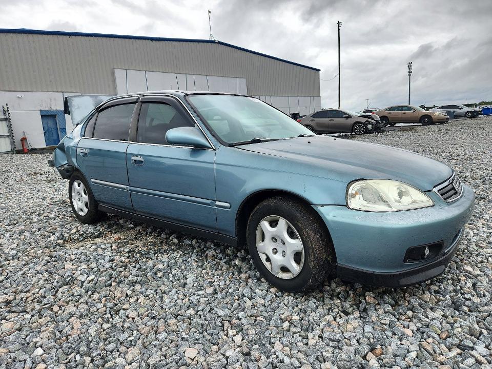 2000 Honda Civic მანქანა იყიდება აუქციონზე, vin: 1HGEJ8646YL047167, აუქციონის ნომერი: 71592036