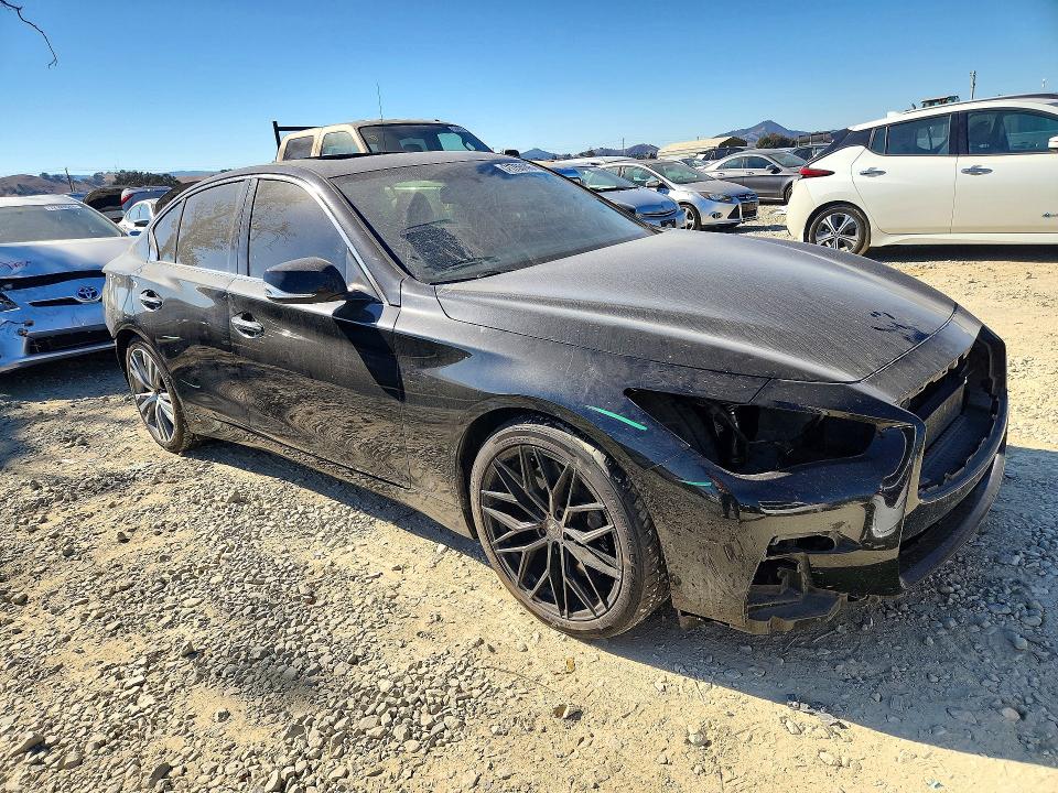 71755146 :رقم المزاد ، JN1EV7AP8JM358312 vin ، 2018 Infiniti Q50 مزاد بيع