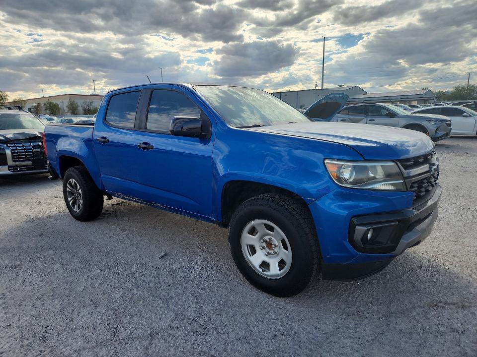 72242156 :رقم المزاد ، 1GCGSDEN0N1238260 vin ، 2022 Chevrolet Colorado مزاد بيع