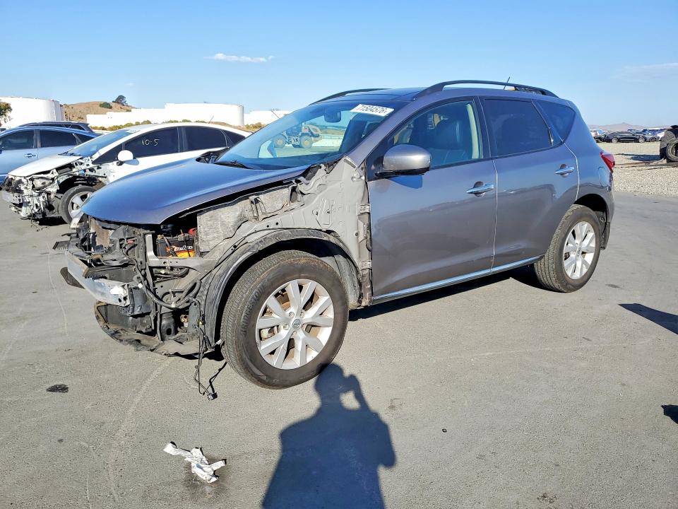 2011 Nissan Murano მანქანა იყიდება აუქციონზე, vin: JN8AZ1MW6BW181155, აუქციონის ნომერი: 71504576