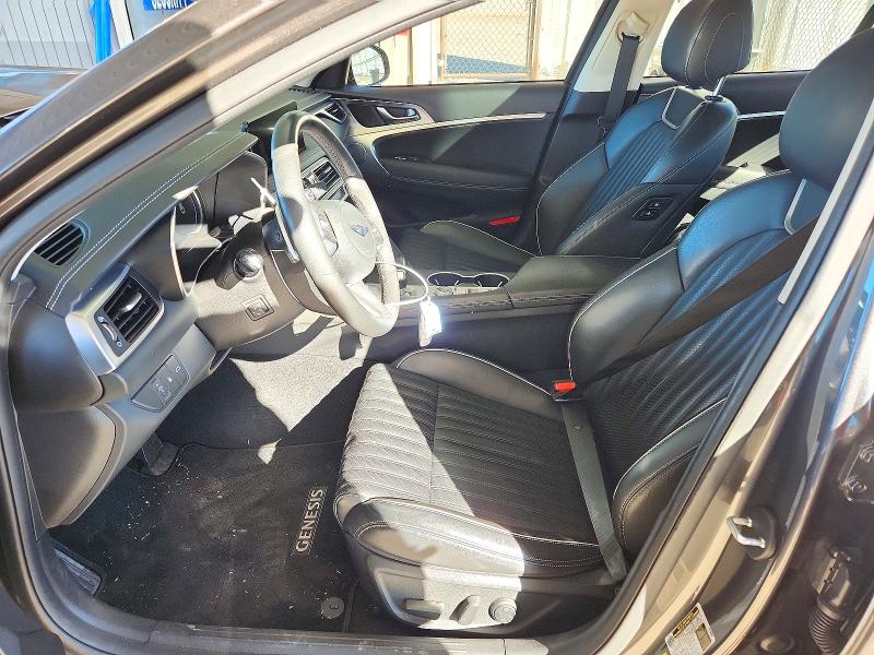 2022 Genesis G70 მანქანა იყიდება აუქციონზე, vin: KMTG34TA2NU086849, აუქციონის ნომერი: 73447156
