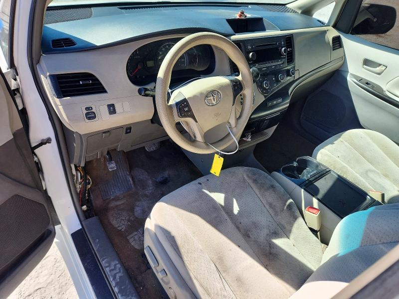 2012 Toyota Sienna მანქანა იყიდება აუქციონზე, vin: 5TDKK3DC0CS207952, აუქციონის ნომერი: 71691206