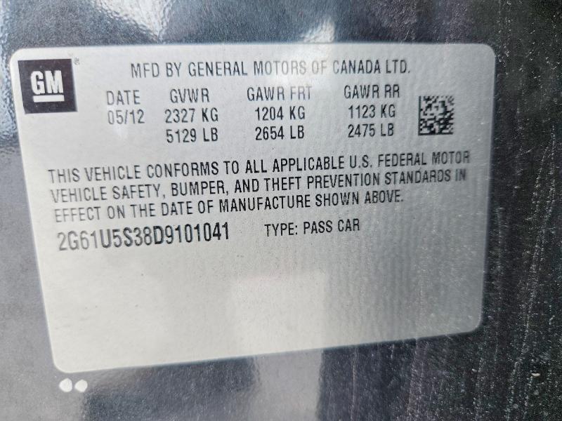 Продаж на аукціоні авто 2013 Cadillac Xts, vin: 2G61U5S38D9101041, номер лоту: 71239486